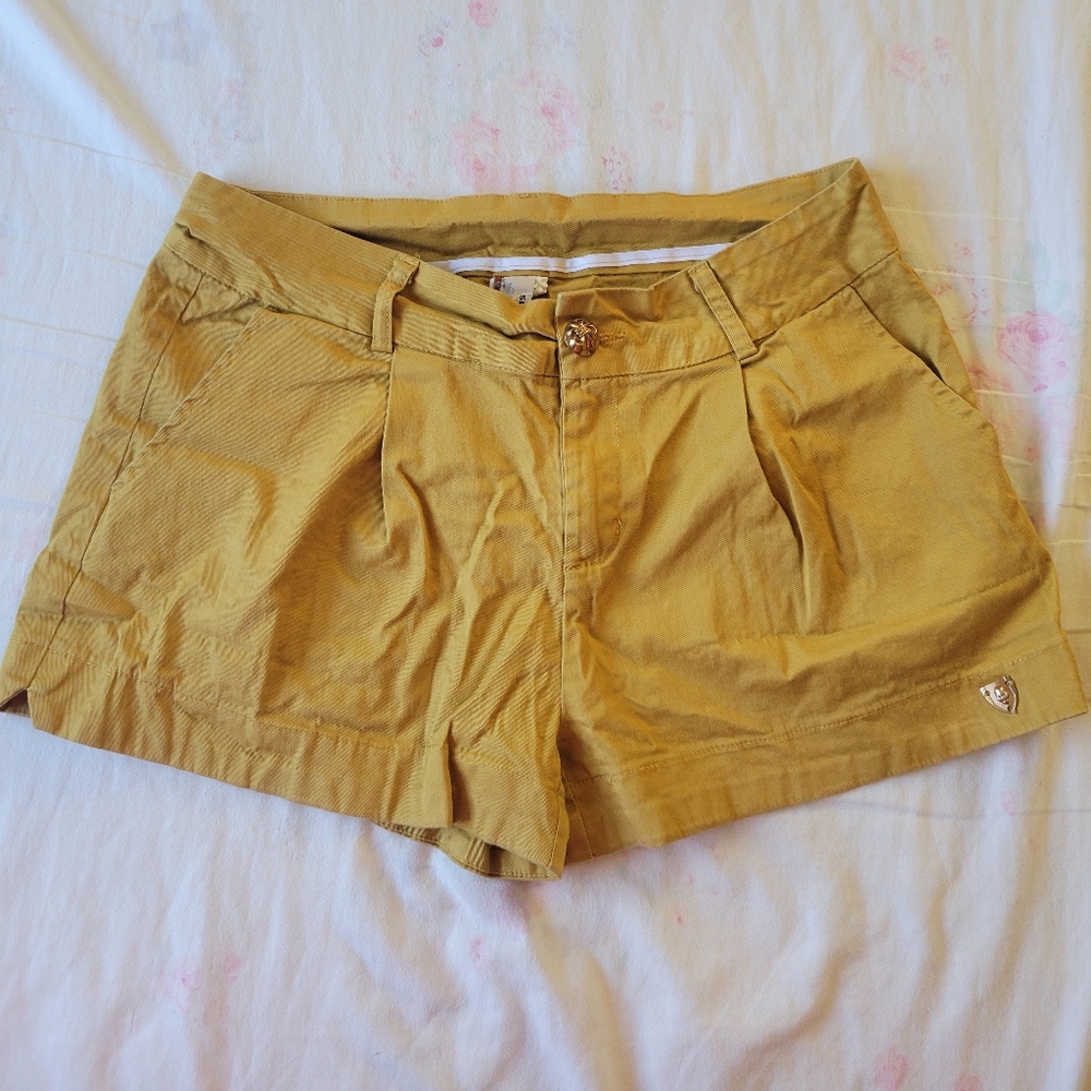 Mustard Yellow Shorts